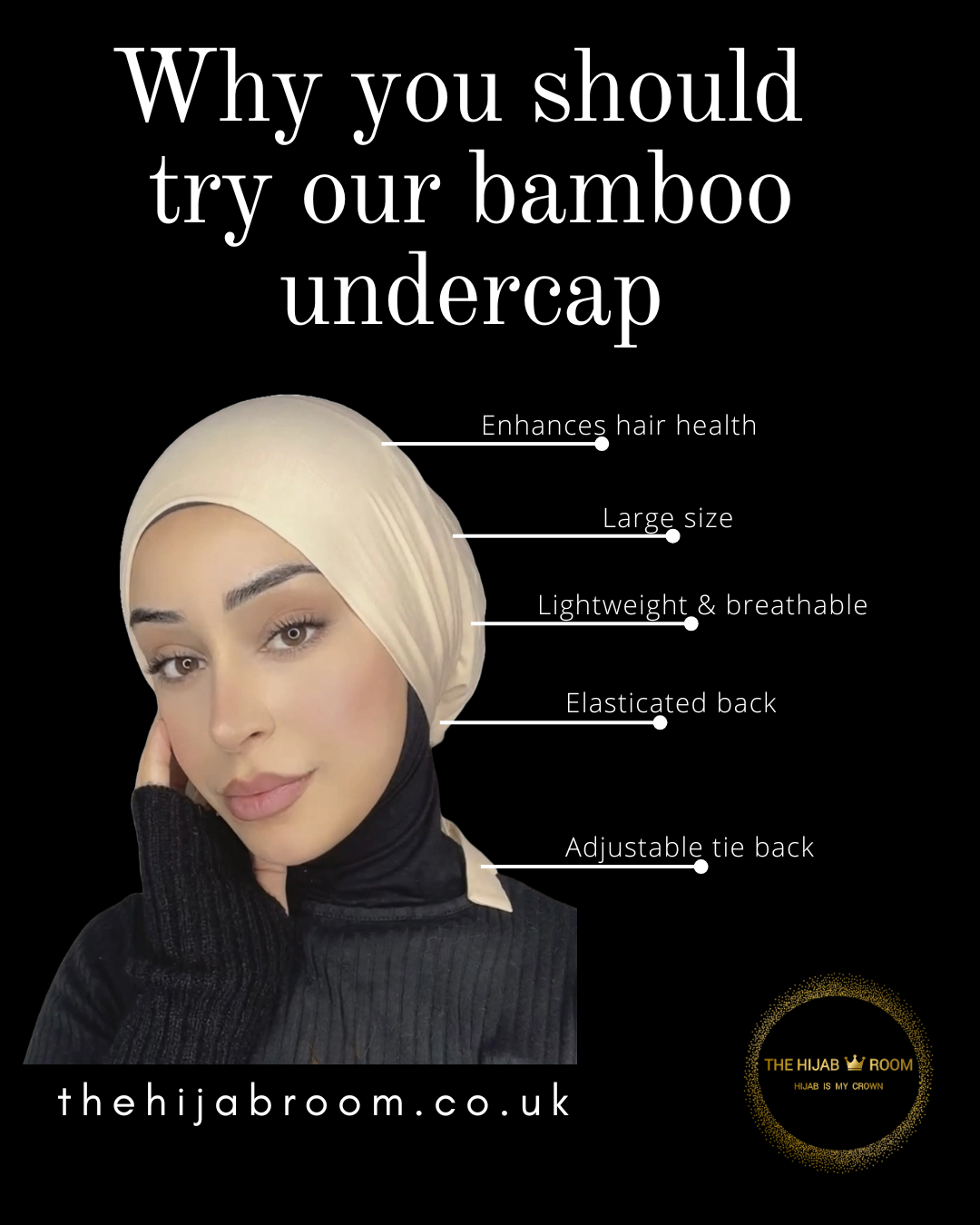 Bamboo Undercaps (Tie Back)