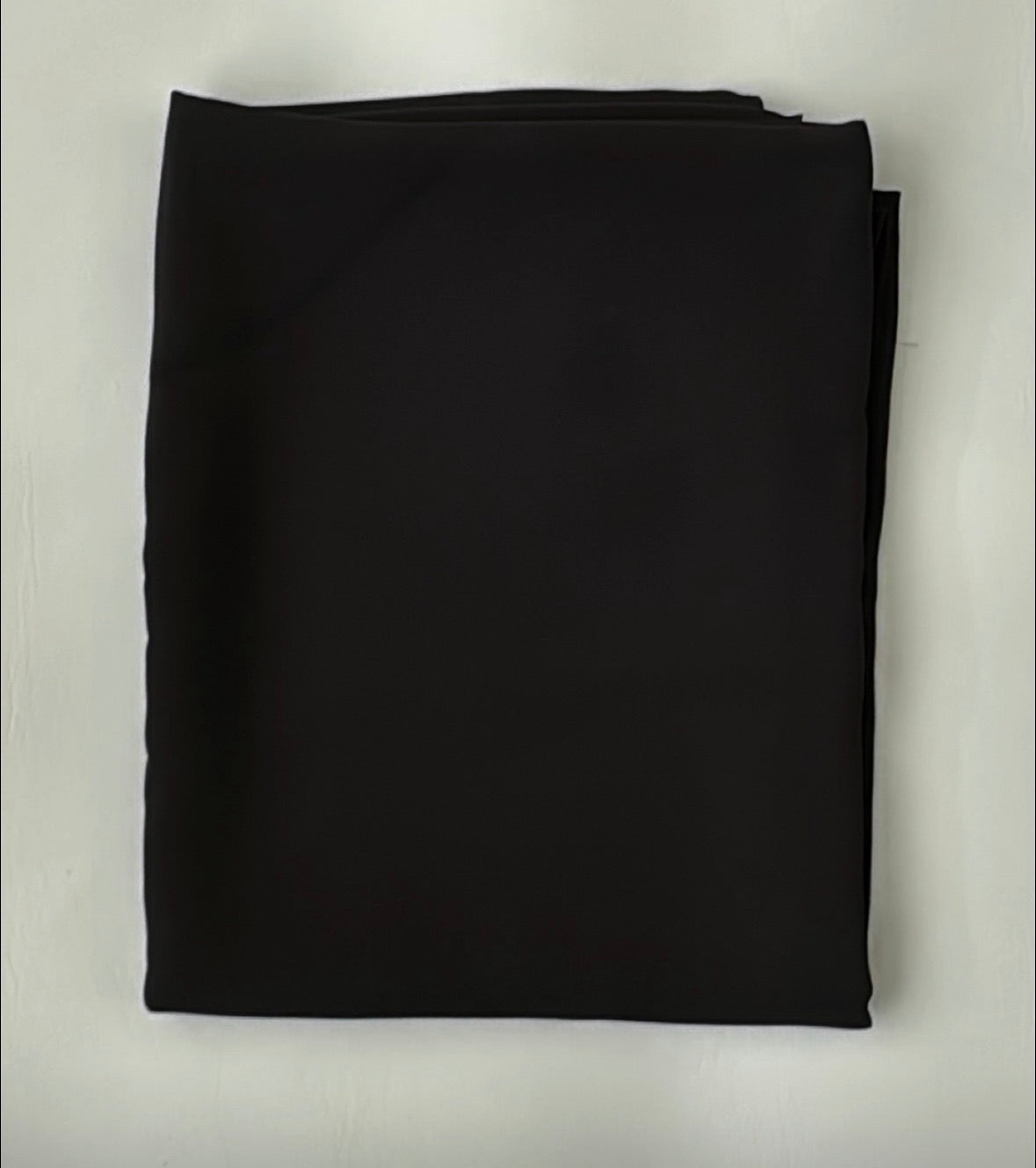 Black Korean Chiffon