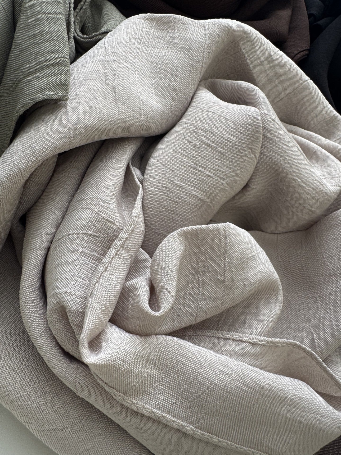 Premium Turkish Cotton Hijabs (Set of 5)
