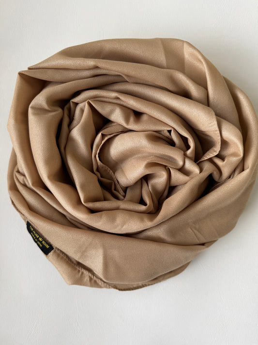 Premium Sparkle Hijab - Gold