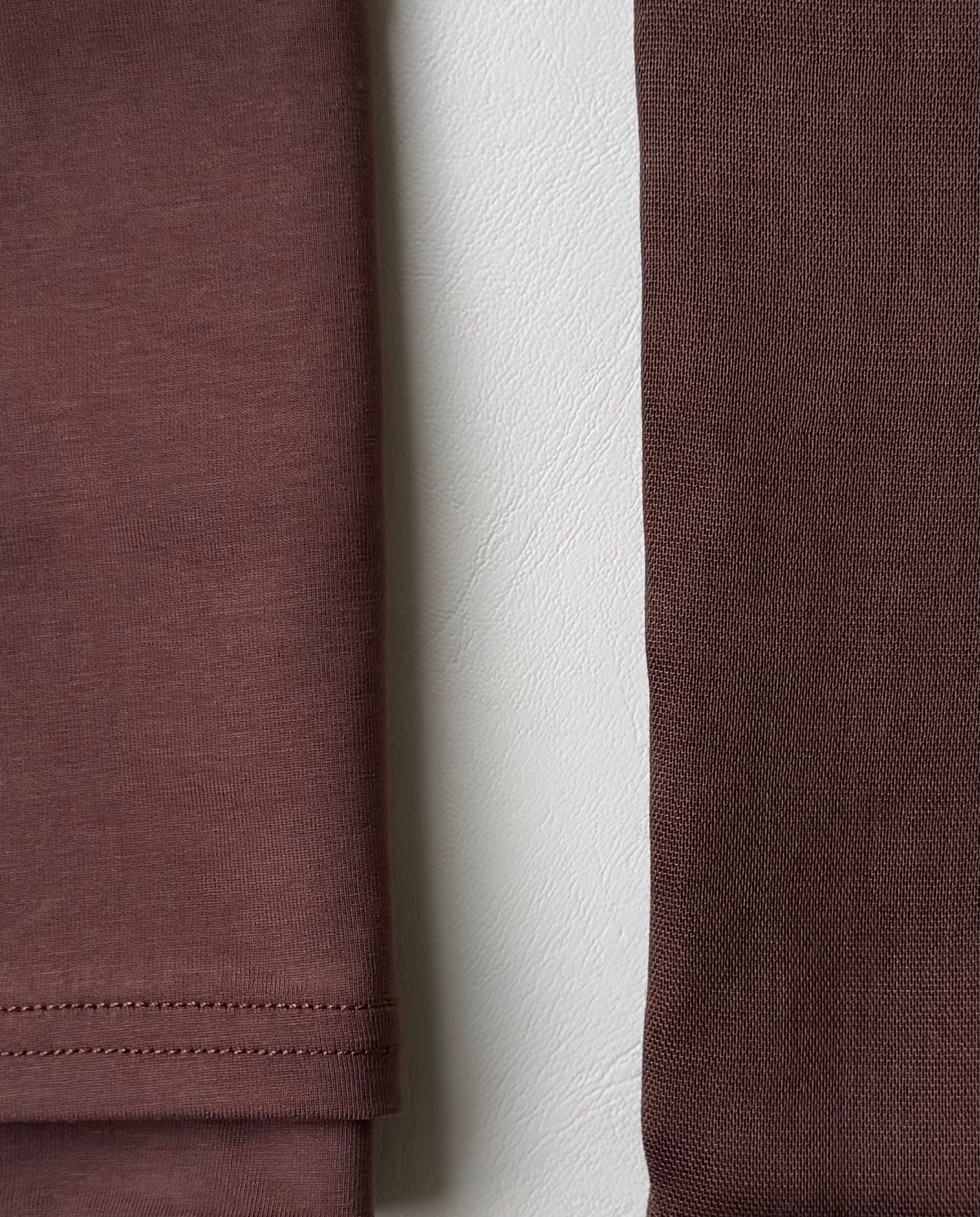 Premium Modal Cotton Chestnut matching undercap