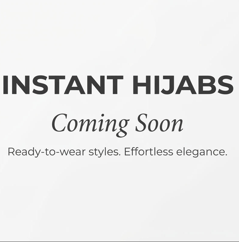 Instant Hijabs Coming Soon.....