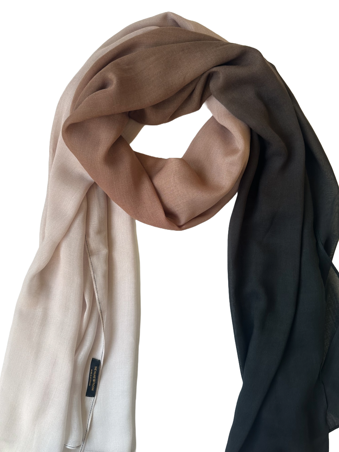 Brown/Black Ombre Modal Cotton
