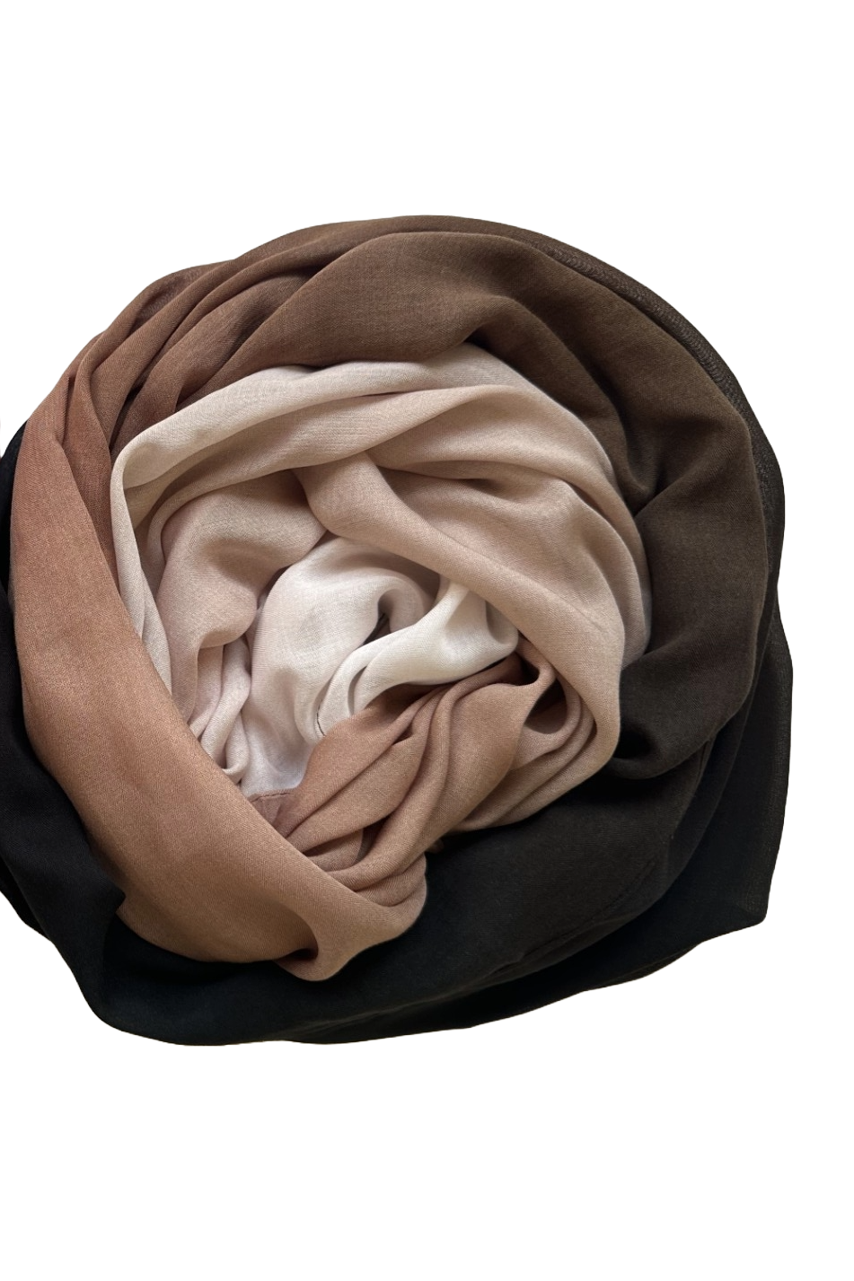 Brown/Black Ombre Modal Cotton