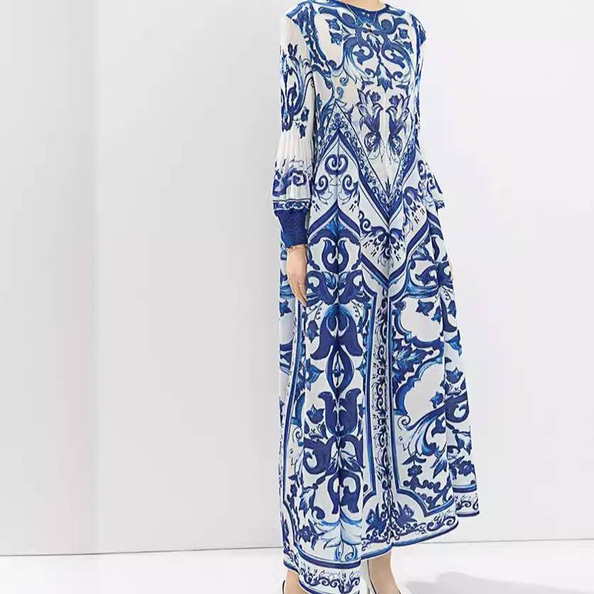 Navy Maxi Dress + premium chiffon + bamboo tube undercap