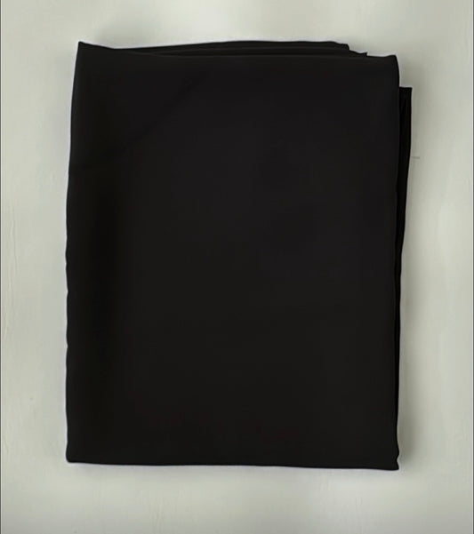 Black Korean Chiffon