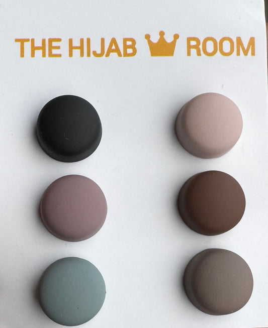 6 Pack Hijab Magnet Set