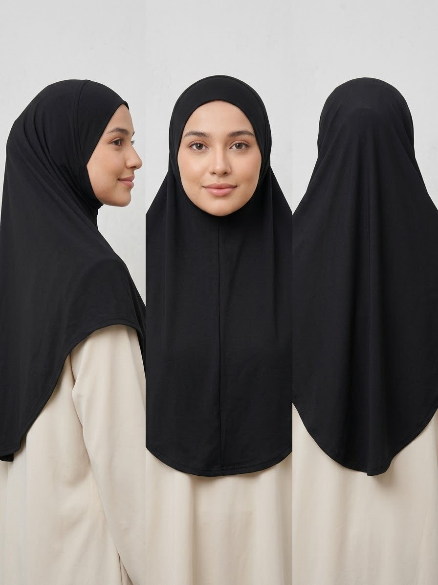Breathable Modal Jersey Instant Hijab