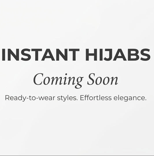 Instant Hijabs Coming Soon.....