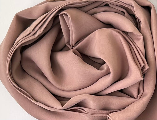 Premium Silk Chiffon Pink Taupe